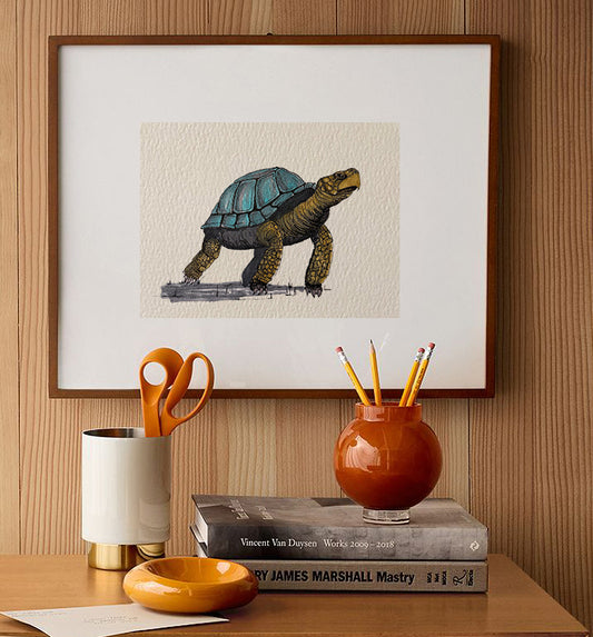 Tortoise, original painting